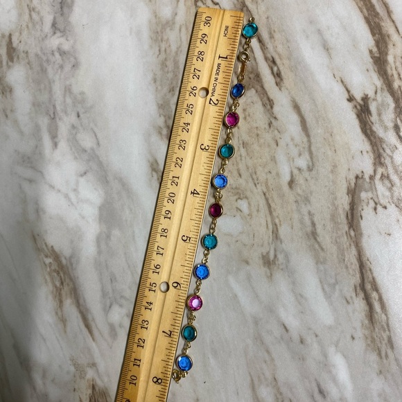 Swarovski multicolor crystal bracelet
